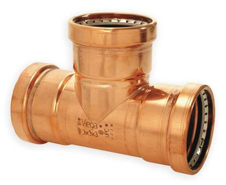 VIEGA PROPRESS 20803 PROPRESS XL COPPER TEE 2.5 X2.5 X1.5