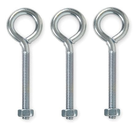 GRAINGER GLOBAL SOURCING 1WBR1 EYEBOLT 1/4-20 1/2IN PK20