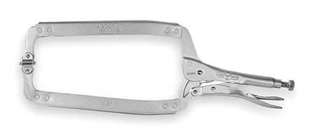 IRWIN 18SP VISE-GRIP C CLAMP LOCKINSWIVEL PAD TIP  