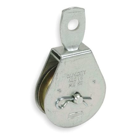 GRAINGER GLOBAL SOURCING 1RCF6 SWIVEL EYE PULLEY ZINC