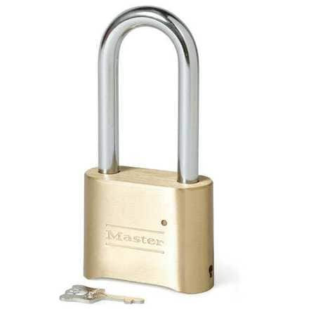 MASTER LOCK 175LH COMBINATION PADLOCK BOTTOM BRASS