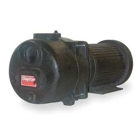 DAYTON 12N807 SEWAGE/TRASH PUMP,7.5 HP