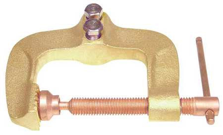 GRAINGER GLOBAL SOURCING 19N772 GROUND CLAMP 800A JAW OPEN 3 1/4LN