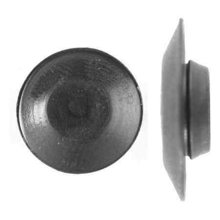 DISCO 1302PK PLUG BLK PLASTIC 3/8IN PK100