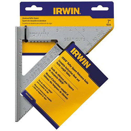 IRWIN 1794464 ALUMINUM RAFTER SQUARE 7"
