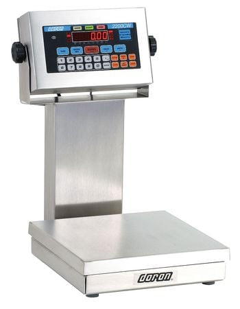DORAN 22010CW CHECKWEIGHER SCALE SS PLTFRM 10 LB CAP.