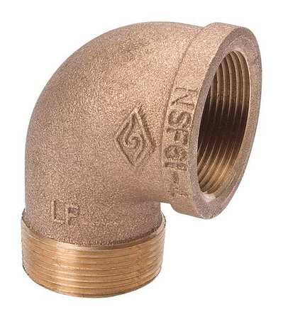 GRAINGER GLOBAL SOURCING 22UL09 STREET ELBOW 90 2IN BRASS