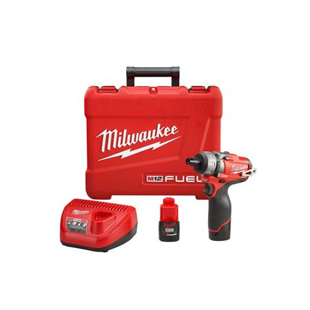 MILWAUKEE ELECTRIC TOOLS 2402-20 M12 FUEL 1/4" HEX 2-SPEED SCREWDRIVER (T