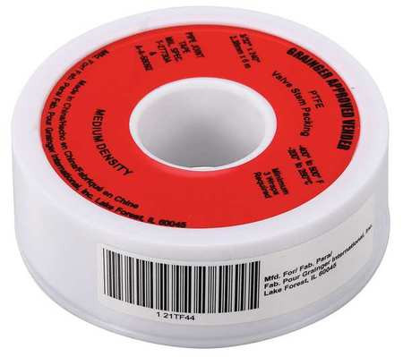 GRAINGER GLOBAL SOURCING 21TF44 VALVE STEM PACKING 3/32X240 IN