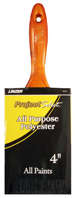 LINZER PRODUCTS 1123-4 POLYESTER PAINT BRUSH 4"