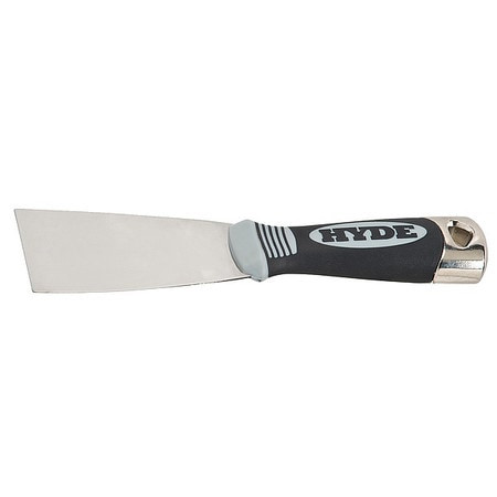HYDE TOOLS 06228 PUTTY KNIFE, FLEXIBLE STEEL BLADE, 2-IN.