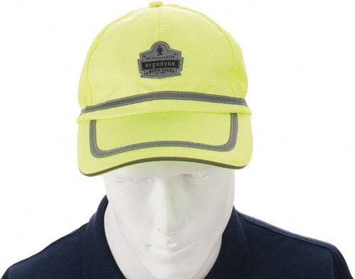 ERGODYNE 23239 ERGODYNE  HI-VIS BASEBALL CAP, CLASS 2, 