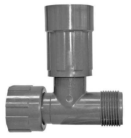 LASCO 1201010 MANIFOLD TEE PVC 1 IN. FPT
