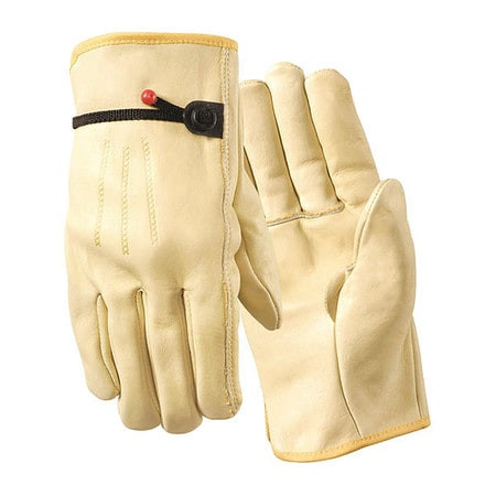 WELLS LAMONT 1178XL GRAIN COWHIDE DRIVER GUNN CUT XL