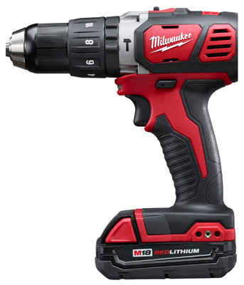 MILWAUKEE ELECTRIC TOOLS 2607-22CT M18 COMPACT 1/2" HAMMER DRILL/DRIVER KIT
