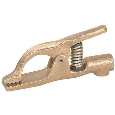 GRAINGER GLOBAL SOURCING 19N767 BRASS GROUND CLAMP 300A 1 LN