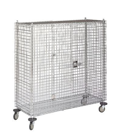 GRAINGER GLOBAL SOURCING 1ECH1 WIRE SECURITY CART 900 LB. 60 IN L