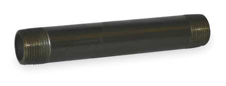 GRAINGER GLOBAL SOURCING 1LMG8 BLACK PIPE NIPPLE THREADED 3/4X7 IN