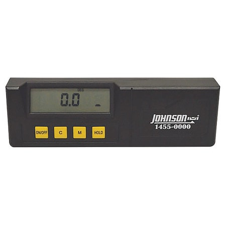 JOHNSON 1455-0000 DIGITAL LEVEL 0 TO 180 DEG 6-1/2 IN L