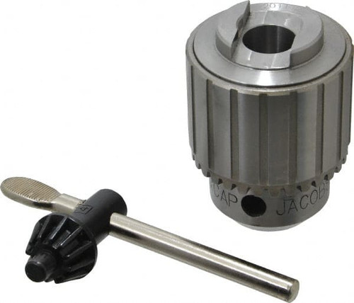 JACOBS CHUCK 14865 DRILL CHUCK,KEYED,STEEL,0.800 IN,3JT