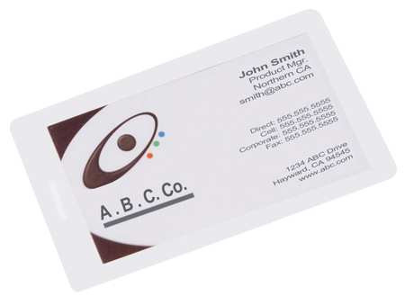 SIRCLE 378337 LAMINATING POUCHES 2-1/2X4-1/4IN PK100