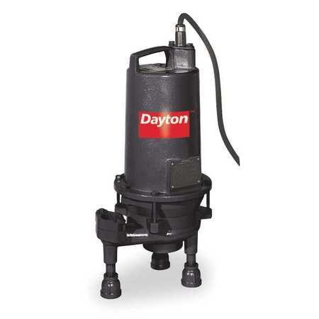 DAYTON 3BB98 PUMP GRINDER 2 HP