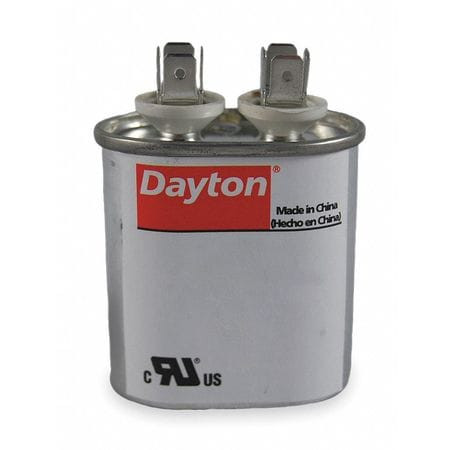 DAYTON 2MDV1 MOTOR RUN CAPACITOR 2 MFD 2-3/4 IN H