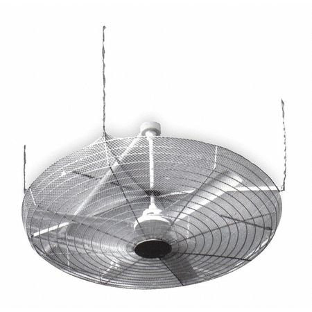 DAYTON 2JFX8 CEILING FAN GUARD 61 IN DIA. CHROME