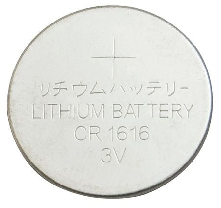 GRAINGER GLOBAL SOURCING 2CUR6 COIN CELL 1616 LITHIUM 3V