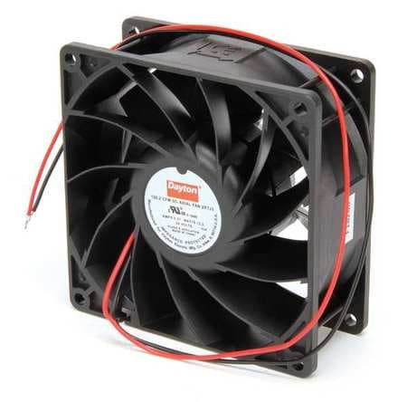 DAYTON 2RTJ3 AXIAL FAN,SQUARE,3-5/8" H,123 CFM