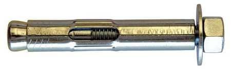 MKT FASTENING 1718000 SLEEV ANCHR,HEX NUT,S,5/8"D,2-1/4"L,PK5