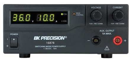B&K PRECISION 1687B SWITCHING DC POWER SUPPLY 36V 10A