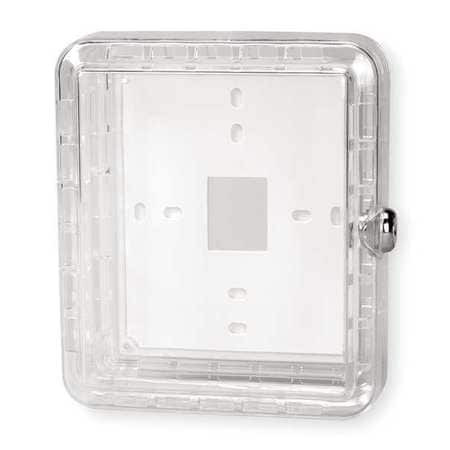 GRAINGER GLOBAL SOURCING 2E430 UNVRSL THERMOSTAT GUARD OFF-WHITE PLSTC