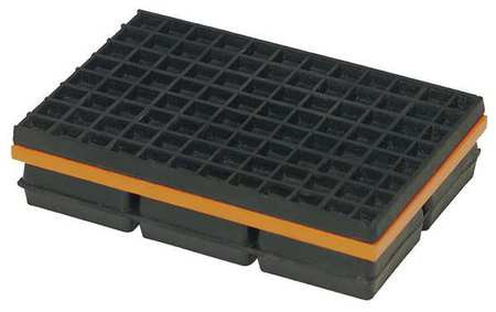 MASON 2LVP1 VIBRATION ISOLATION PAD 4X4X1 1/4 IN