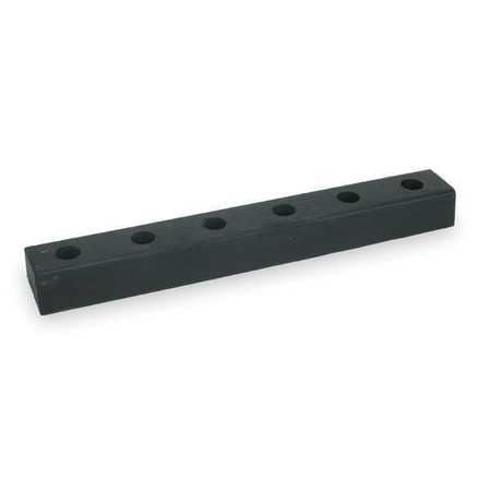 GRAINGER GLOBAL SOURCING 2MYP9 DOCK BUMPER 30X3X4-1/2 IN. RUBBER PK2