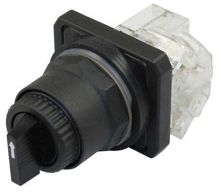 DAYTON 30G304 NON-ILLUM SELECTR SWTCH 30MM 3 POS LEVER