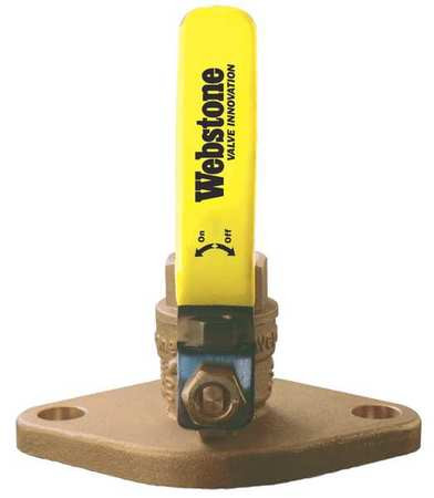 WEBSTONE 40403 FLANGED BALL VALVE 3/4 IN