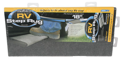 CAMCO MFG INC 42925 RV STEP MAT, WRAP AROUND, 18-IN.