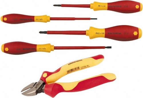 WIHA TOOLS 32983 INSULATED TOOL SET 5 PC.