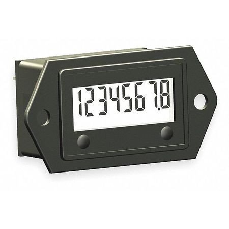REDINGTON 3410-0000 LCD HOUR METER 2-HOLE 1.10 IN FLANGE