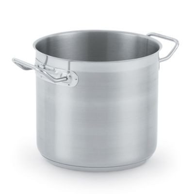 VOLLRATH 3504 POT STOCK 18 QT W/LID OPTIO 18/10 SS