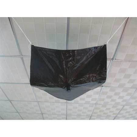 GRAINGER GLOBAL SOURCING 42X289 ROOF LEAK DIVERTER 2-1/2 FT. BLACK