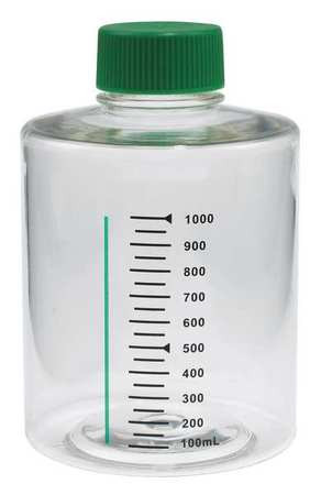 CELLTREAT 229383 ROLLER BOTTLE,1000ML,VENT,PK24