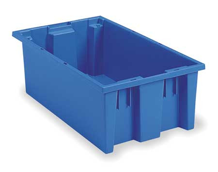 AKRO-MILLS 35200BLUE AKRO-MILS NEST & STACK TOTE 35200 - 19-1