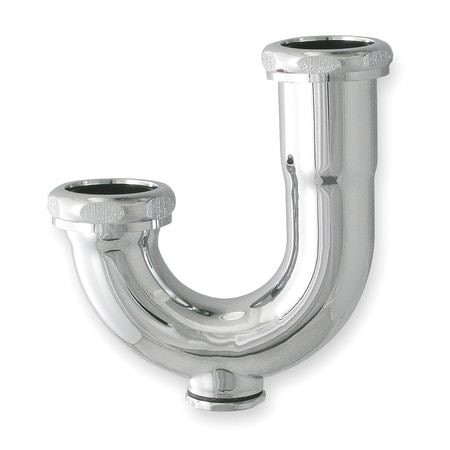 GRAINGER GLOBAL SOURCING 1PNK7 J BEND WITH CLEAN OUT PIPE DIA 1 1/2 IN