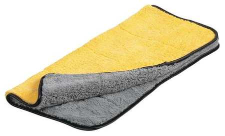 CARRAND 45606AS MICROFIBER CLOTH WIPE 16" X 18", YELLOW,