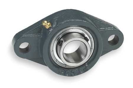 DAYTON 3FCV3 FLANGE BEARING 2-BOLT BALL 1 BORE
