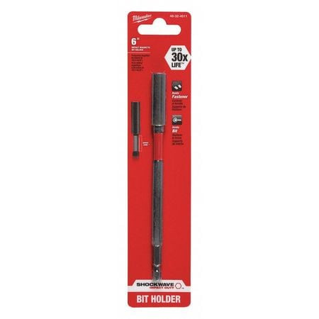 MILWAUKEE ELECTRIC TOOLS 48-32-4511 INSERT BIT HOLDER 6 INCH MAG