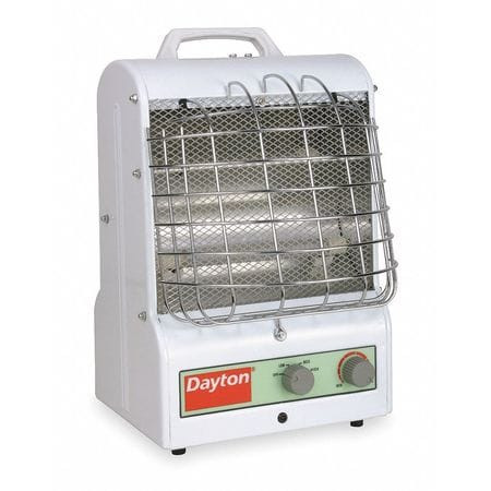 DAYTON 3VU31 PORT. ELEC. HEATER 1500 W 5120 BTUH