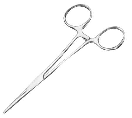 MABIS 25-724-000 KELLY FORCEPS BOX LOCK STRAIGHT STEEL